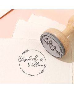 Wedding Stamp Personalized Wedding Stamp Monogram Stamps