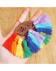 Transgender, Bi-Sexual and Pan-Sexual Bohemian Tassel Earrings